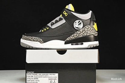 Crew Jordan Pit 3 Oregon H011-MNJDLS-5 Retro Ducks 1118